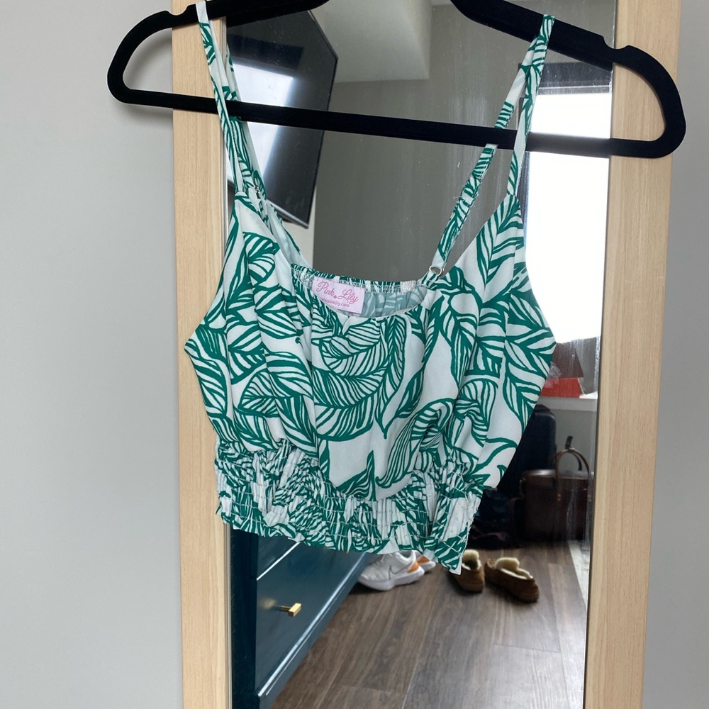 Pink Lily palm set